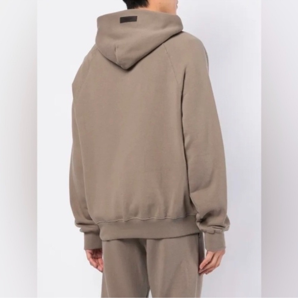 NEW Fear of God Essentials Desert Taupe Hoodie - Picture 5 of 6
